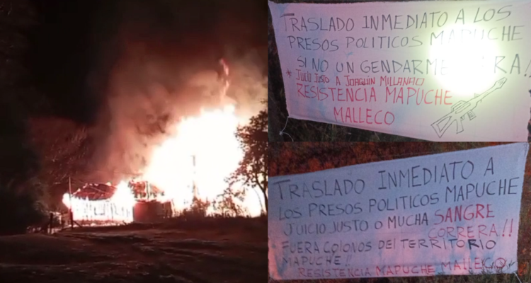 Gobierno se querella contra RMM tras ataque incendiario y amenaza de muerte a Gendarmería