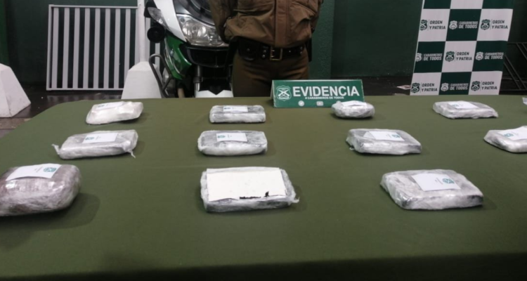 Operativo en peaje Las Maicas deja cuatro detenidos en Los Ángeles: se incautó drogas y dos autos