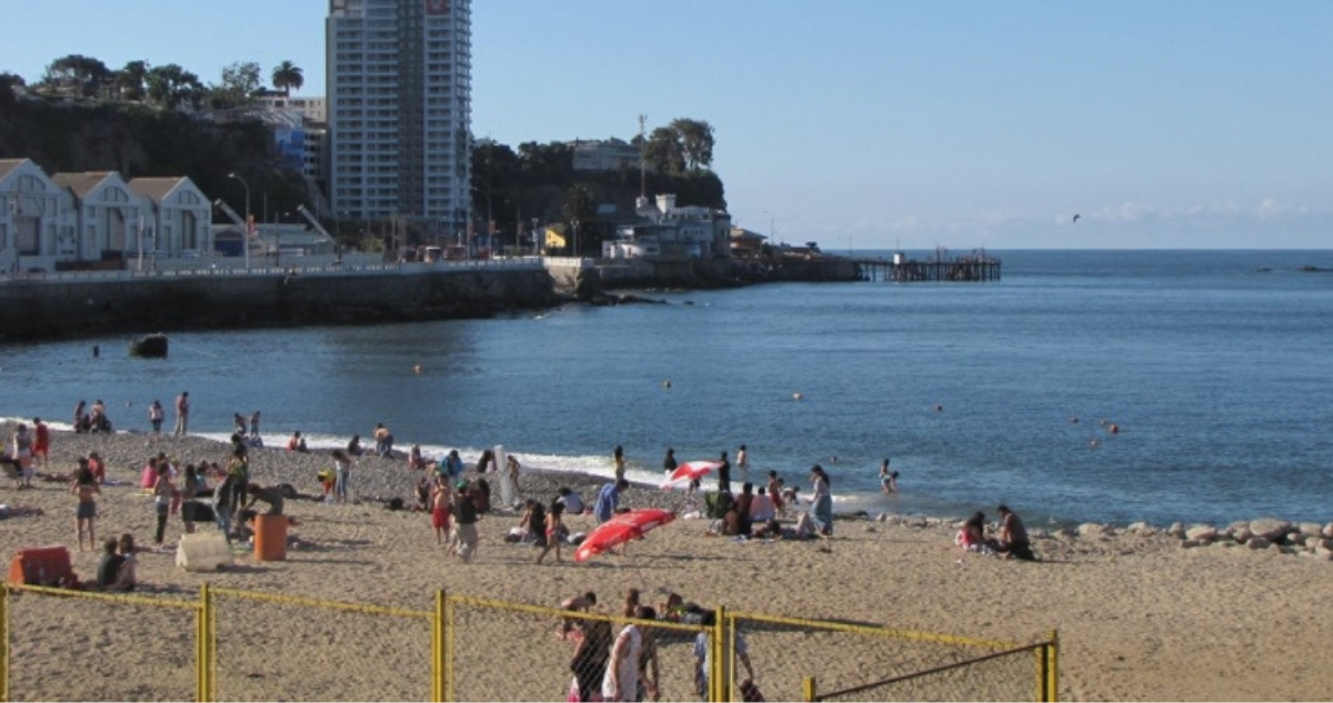 Valparaíso: Seremi de Salud detecta presencia de coliformes por sobre la normativa en playa San Mateo