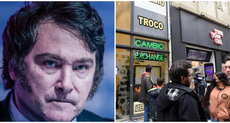 Argentina remarca un precio fijo para el dólar como medida al “caos” que generó Milei en primarias