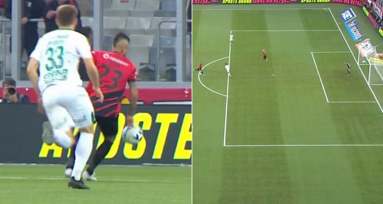 VAR anula golazo a Arturo Vidal en polémica decisión por el Brasileirao