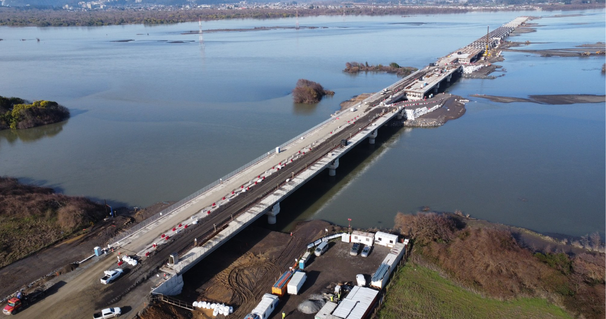 avance obras Puente Industrial