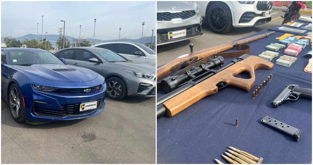Cae banda narco en la región de Valparaíso