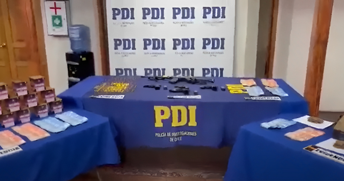 Desbaratan banda delictual por homicidio, tráfico de drogas y robo de vehículos en San Bernardo