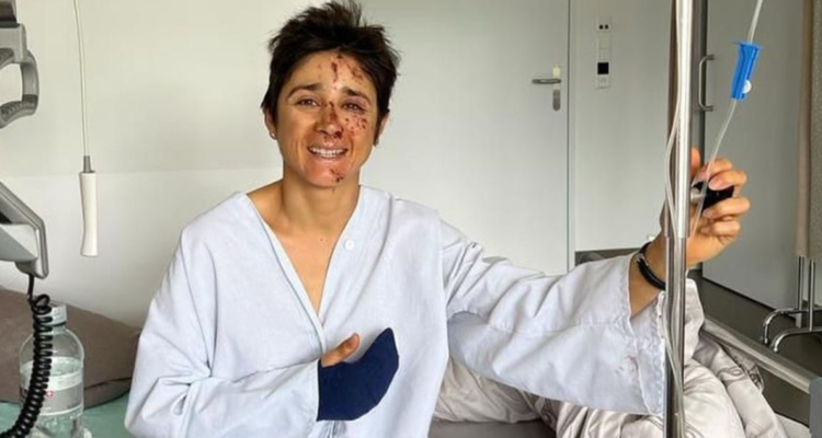 Bárbara Riveros cuenta su grave accidente que la tendrá fuera de las pistas.
