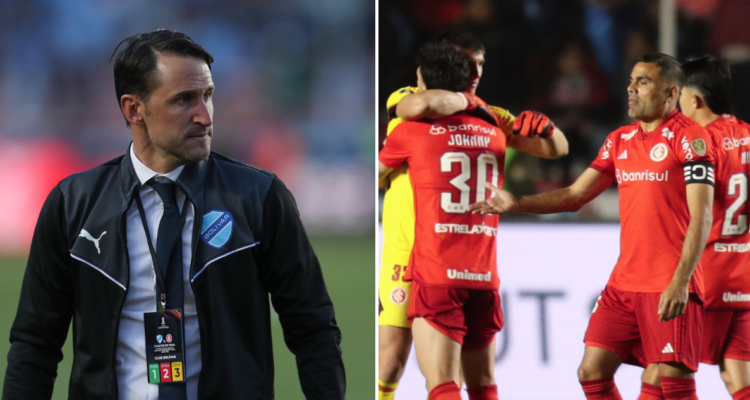 Beñat San José emprende su molestia contra Internacional tras caer en Libertadores.