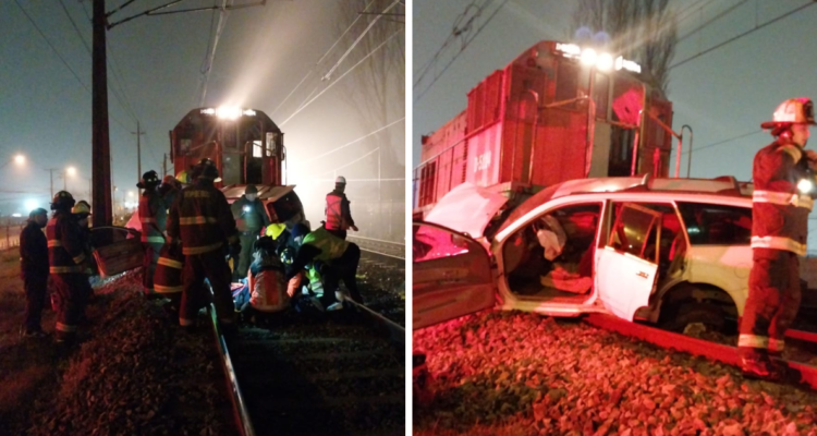 Biotrén suspende servicio entre Hualqui y Talcahuano por robo de cables y colisión con vehículo