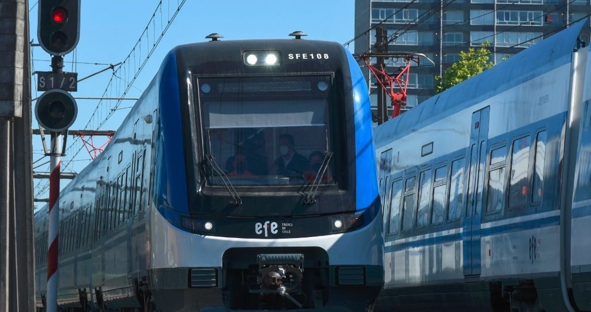 EFE Sur informa suspensión de L2 de Biotrén por trabajos de mejoramiento en estación Juan Pablo II