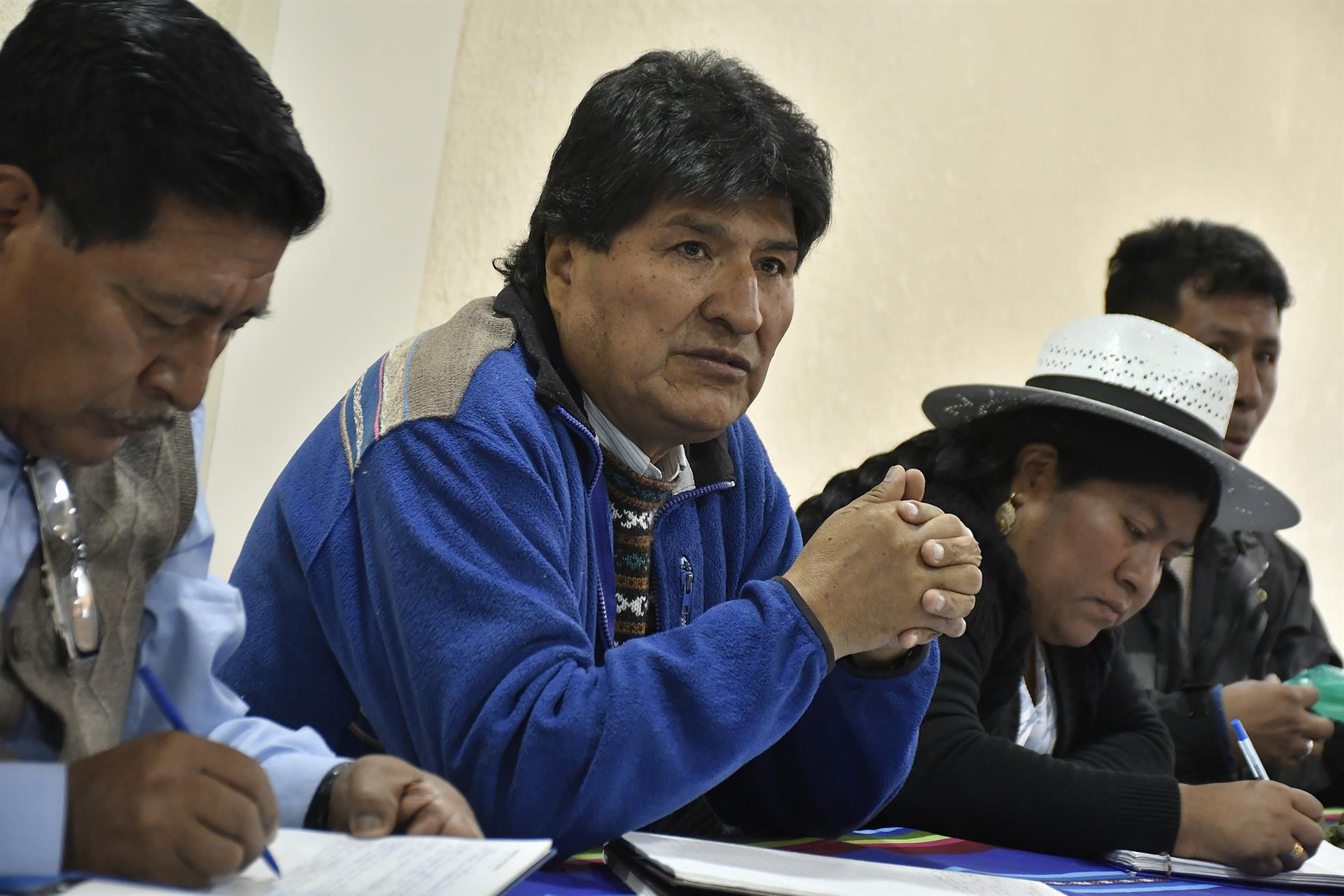 22-06-2023.- El ex presidente Evo Morales asiste a la reunión del Movimiento Al Socialismo en Cochabamba (Bolivia).