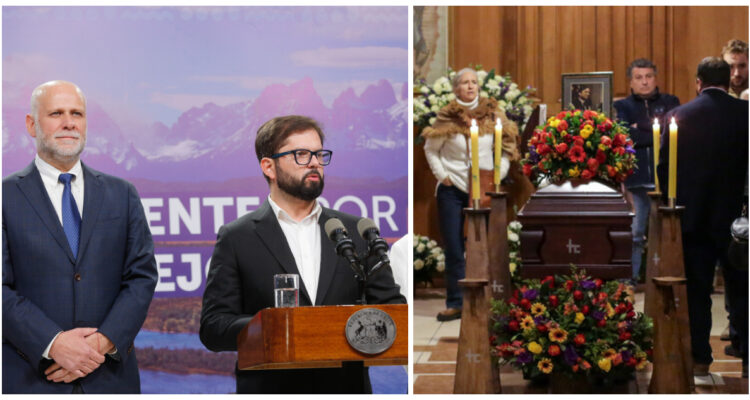 Presidente Boric llega al velorio de Belisario Velasco: ministro Elizalde destacó su legado
