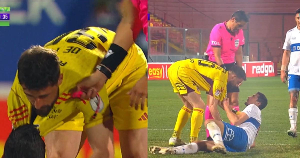 Burdisso y su encontronazo con De Paul en Copa Chile