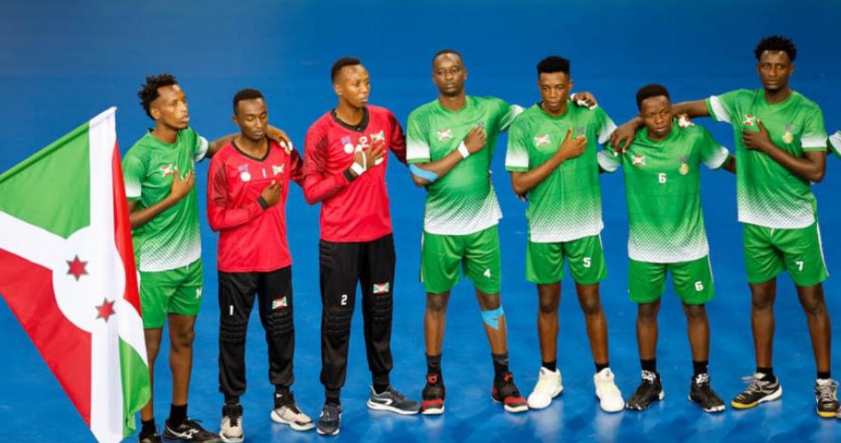 Burundi durante el Mundial Juvenil de Balonmano de Croacia