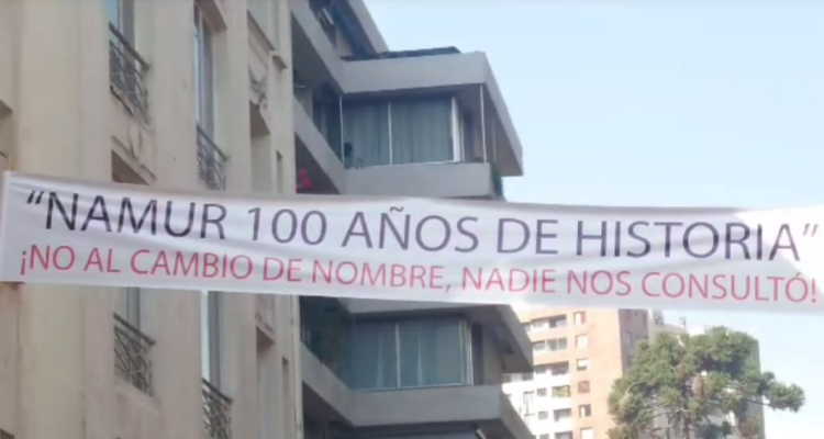 Revierten petición y una calle de Santiago mantendrá su nombre actual tras protestas