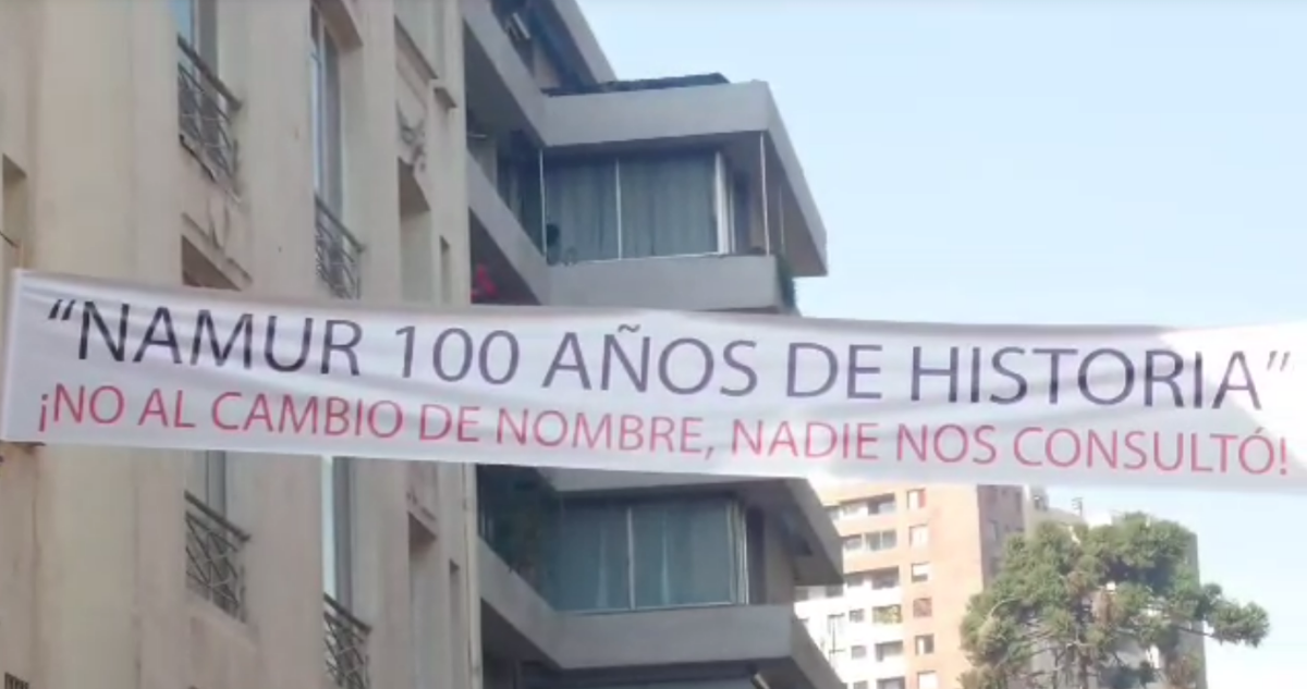 Revierten petición y una calle de Santiago mantendrá su nombre actual tras protestas