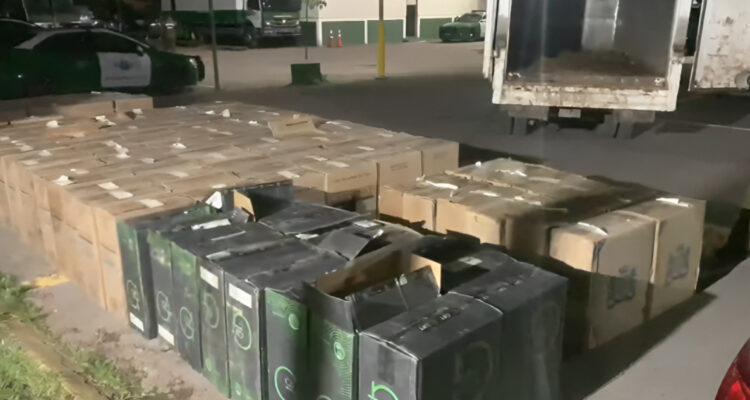 Banda roba camión de cigarros ilegales para venderlos en La Pintana: carga avaluada en $128 millones