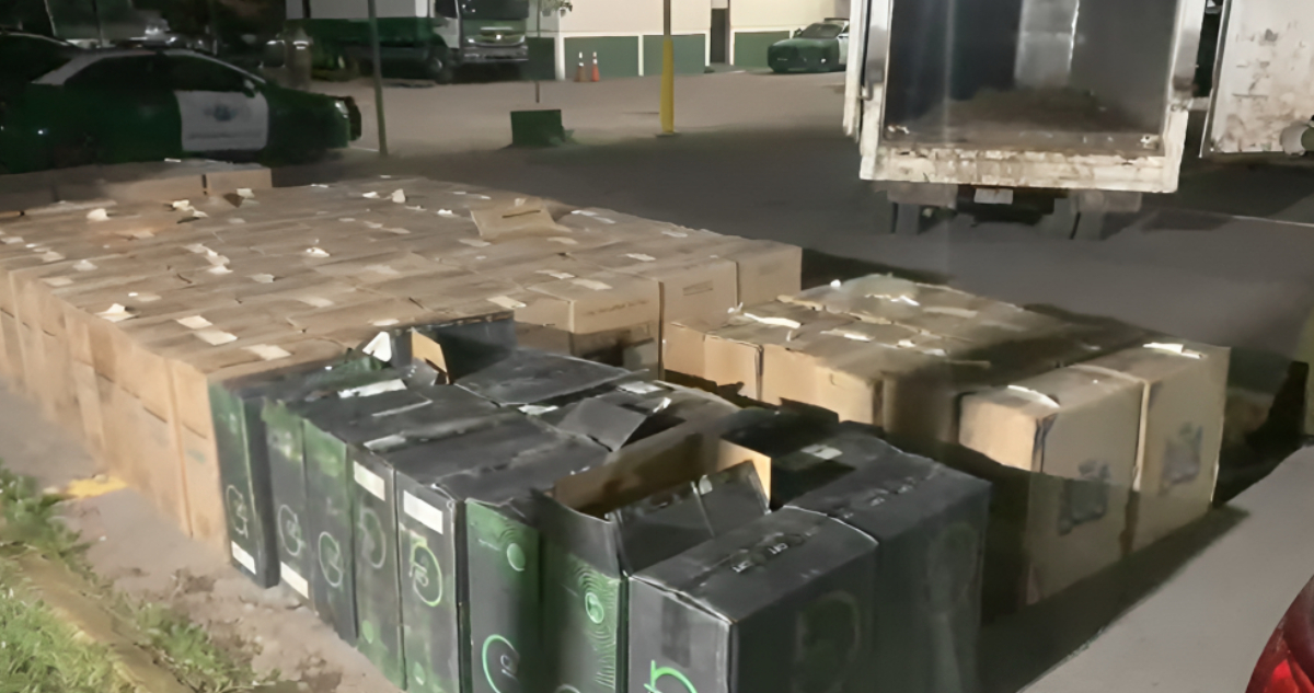Banda roba camión de cigarros ilegales para venderlos en La Pintana: carga avaluada en $128 millones