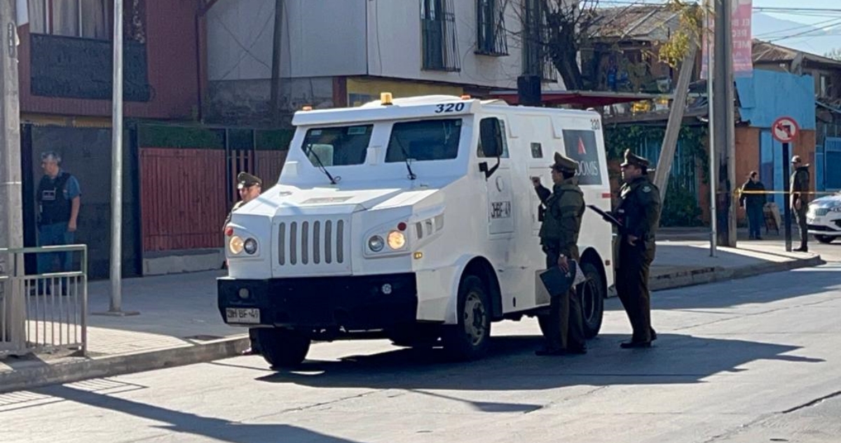 Conductor de camión de valores logra frustrar asalto en El Bosque