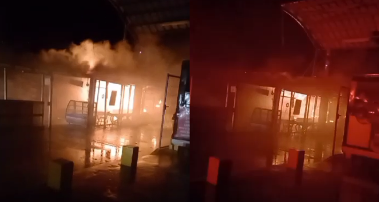 Incendio afecta a local de comida y galpón de pescadores en San Juan de la Costa