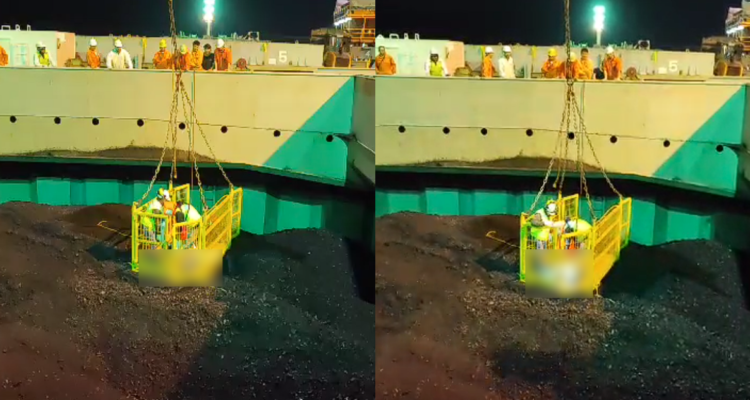 Dos trabajadores portuarios mueren al interior de buque que transportaba carbón en Coronel