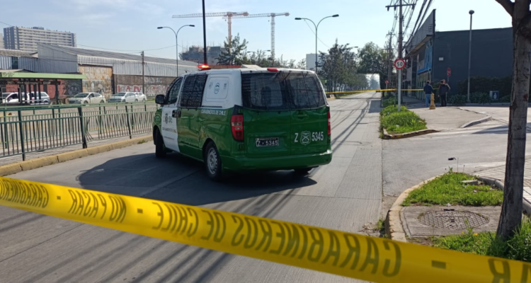 Carabinero fue atropellado durante fiscalización vehicular en San Joaquín