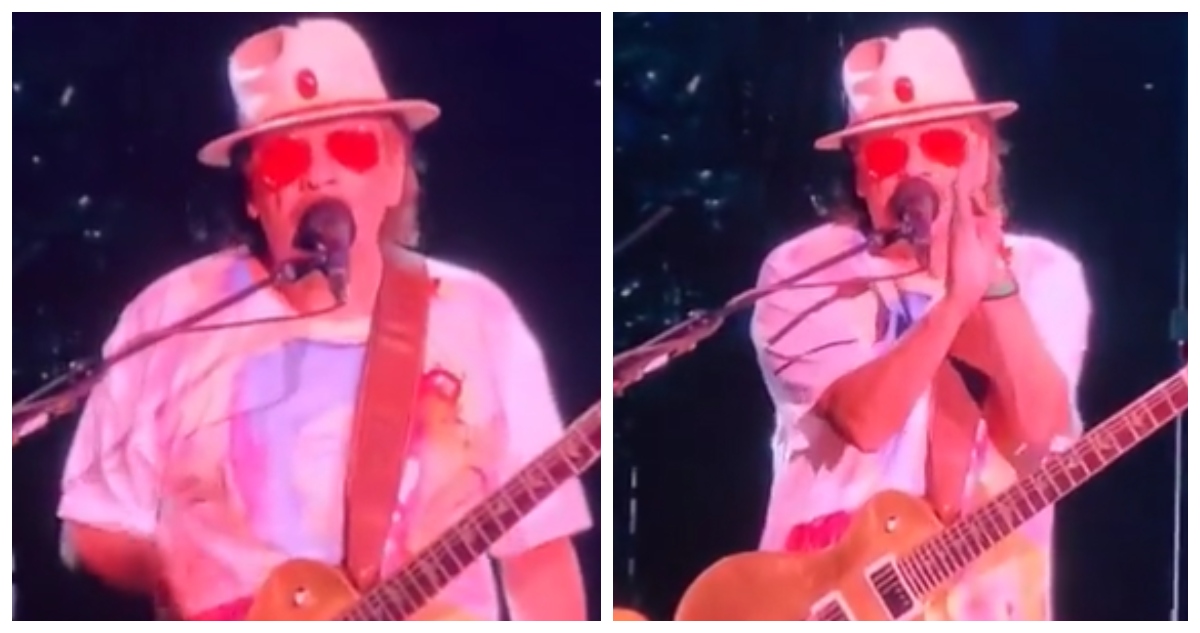 Carlos Santana causa polémica por dichos transfóbicos en concierto: “Sabes quién eres y qué eres”