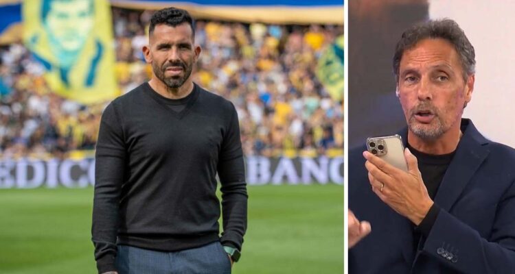 Carlos Tévez anunció en la TV argentina que es nuevo técnico de Independiente.