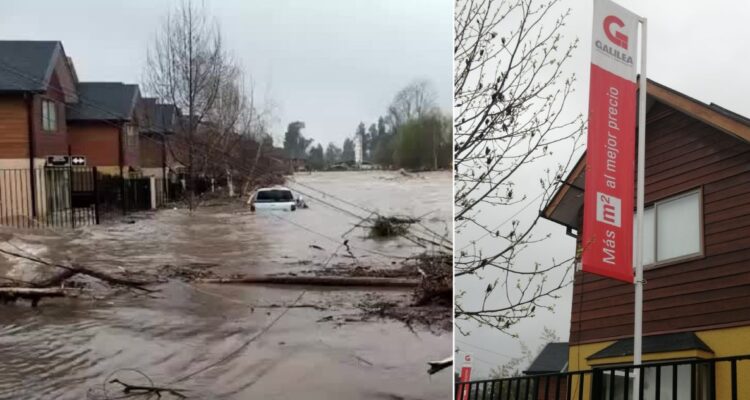 Alcalde de Curicó denuncia irregularidades en construcción de casas inundadas por sistema frontal
