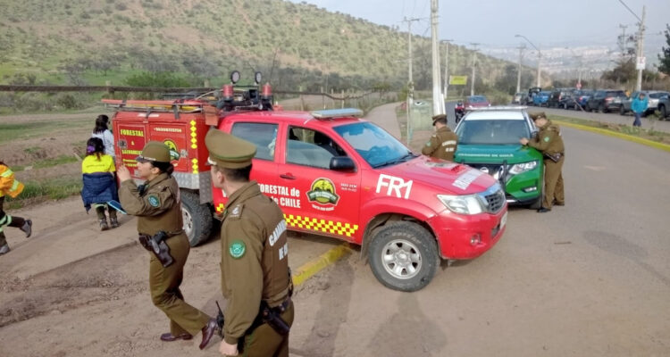 Reportan hallazago de un cuerpo en cerro Panul de La Florida: correspondería a joven desaparecido