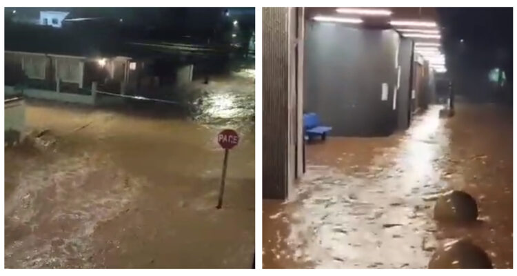 Alcalde de Constitución y efectos del sistema frontal: “La ciudad está completamente anegada”