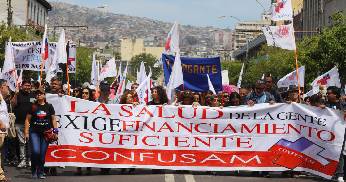 Gremios de salud convocan marcha nacional y paro total de 24 horas