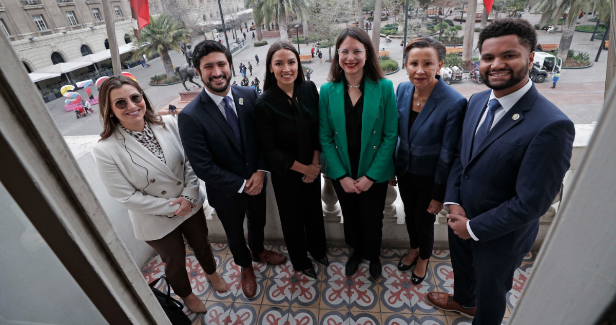 delegación de EEUU