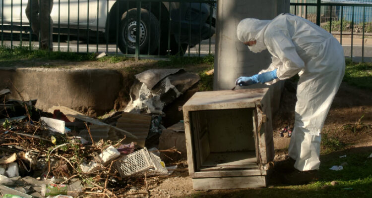 Investigan hallazgo de caja fuerte en Renca: podría tener relación con robo a Desarrollo Social