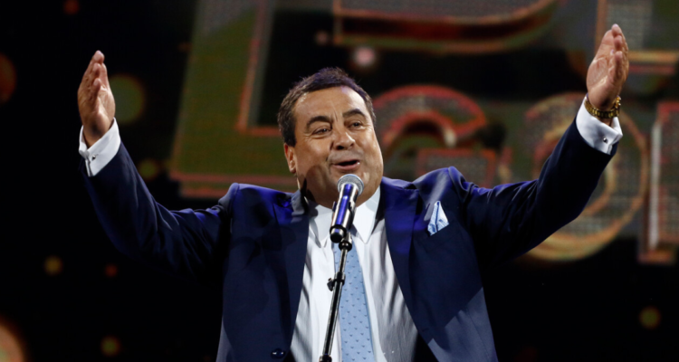 Dino Gordillo en el Festival de Viña del Mar