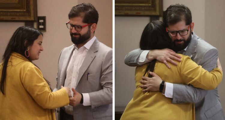 El día en que Gabriel Boric elogió a Javiera Martínez, directora de presupuesto y militante Revolución Democrática (RD) que aproboó cambio en glosa presupuestaria que dio pie a caso convenios