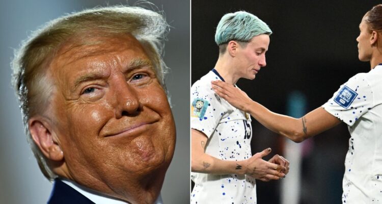 Donald Trump destrozó a Megan Rapinoe por penal fallado que costó la eliminación a EEUU en Mundial Femenino