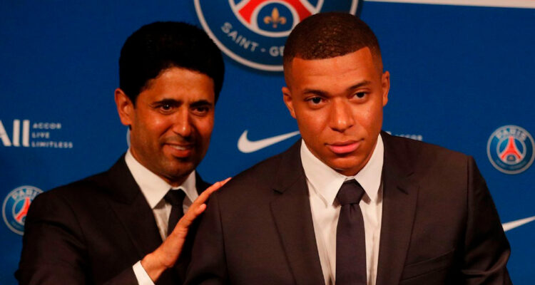 dueño del PSG Mbappé amenaza