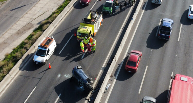 Carabinera de la Escolta Presidencial resulta lesionada tras accidente en la Ruta 5