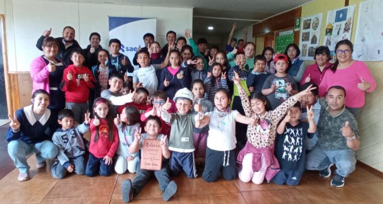 Escuelas rurales del sur participan en competencia de Grupo Saesa