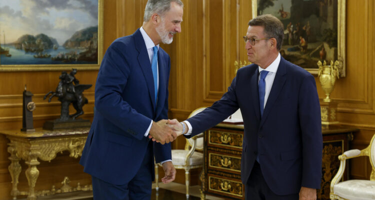 Rey Felipe VI propone a Alberto Núñez Feijóo (PP) como candidato a la investidura en España