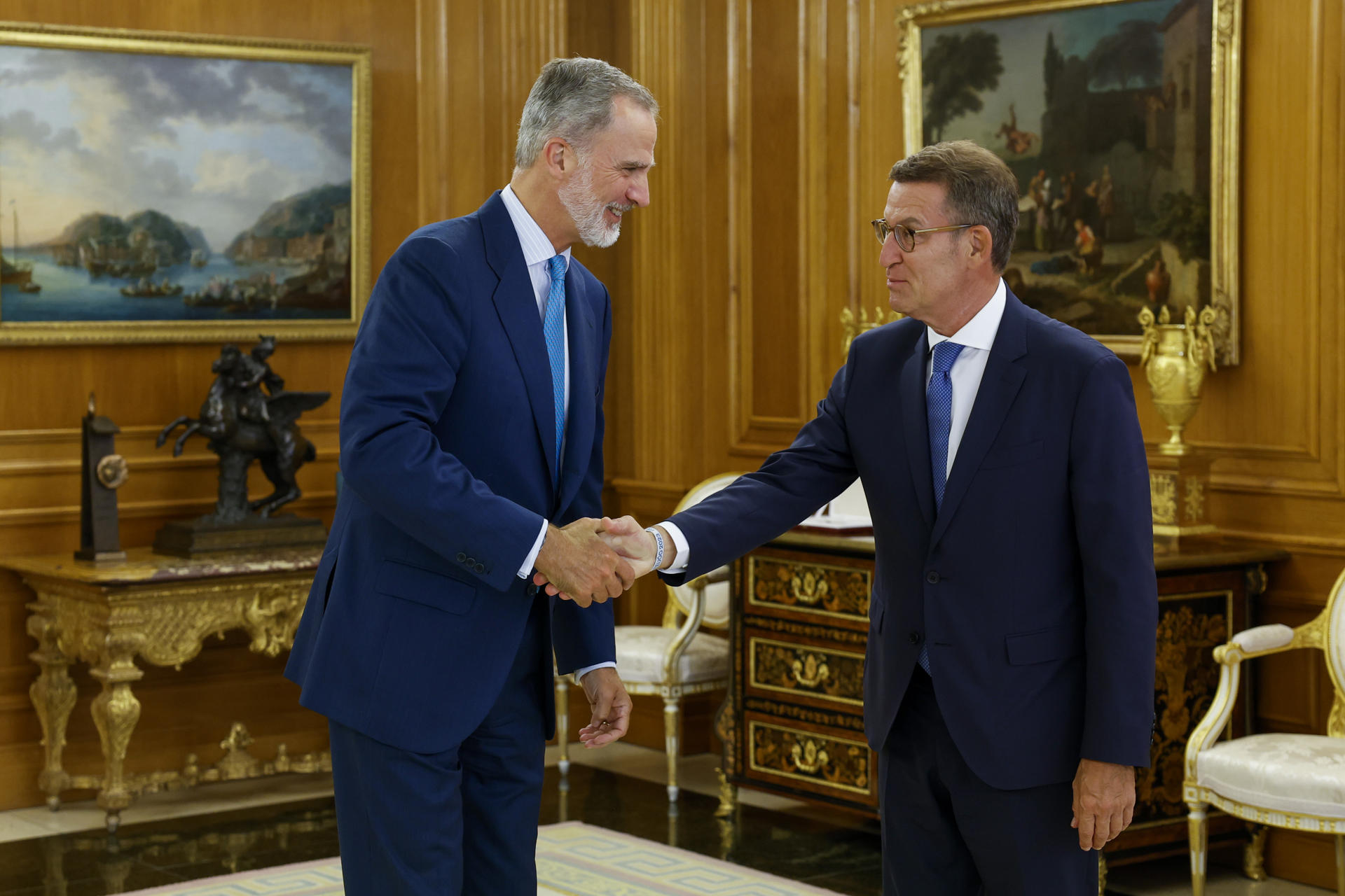 Rey Felipe VI propone a Alberto Núñez Feijóo (PP) como candidato a la investidura en España