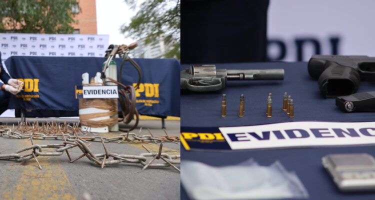 Desbaratan banda delictual que habría cometido al menos 12 robos a empresas de la región Metropolitana