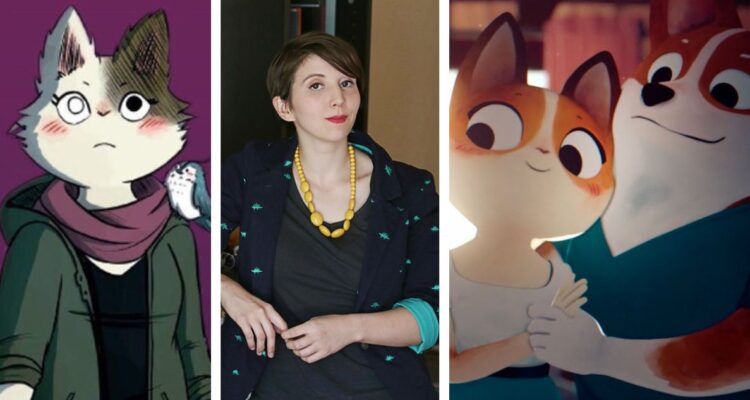 La directora de animación prepara el lanzamiento de un nuevo cómic