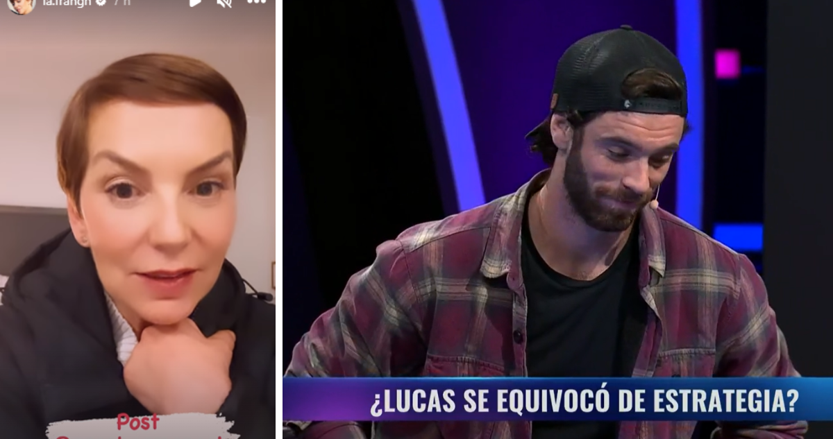 Fran por críticas tras entrevista a Lucas en Gran Hermano