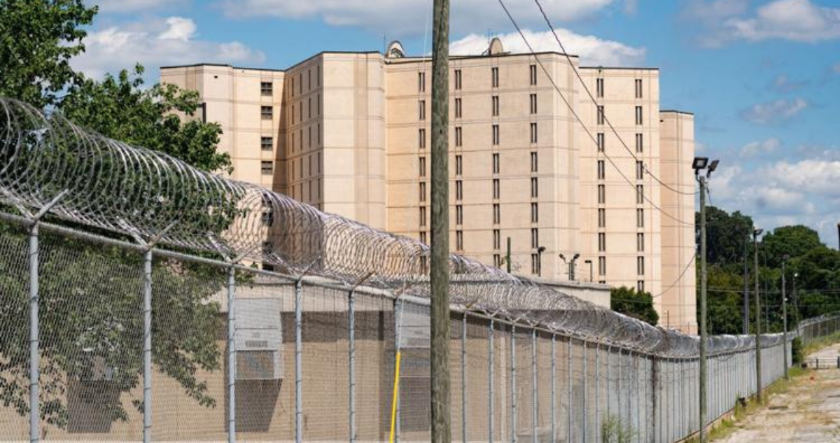 Exterior de la cárcel de Fulton