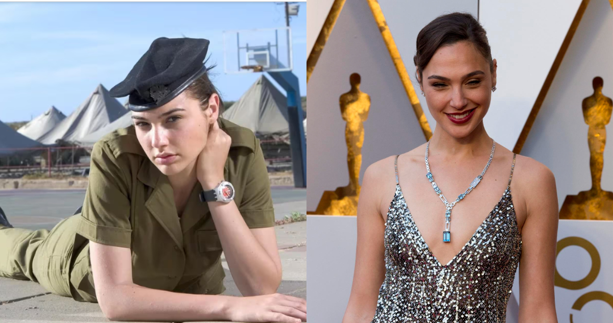 Gal Gadot a los 20 en servicio militar