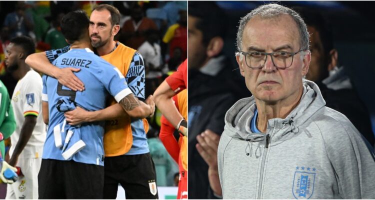 Godín le pide a Bielsa nominar a Suárez