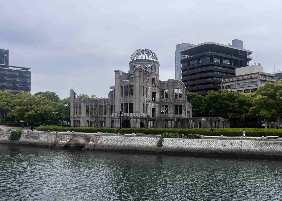 La Cúpula de la Bomba Atómica de Hiroshima es el único edificio que sobrevivió 