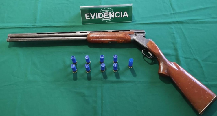 hombre hirió a familiar con escopeta