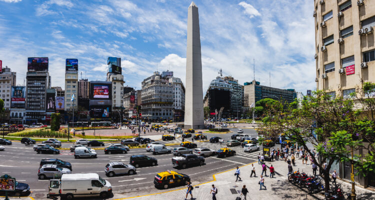 Panorámica del Obelisco de Buenos Aires