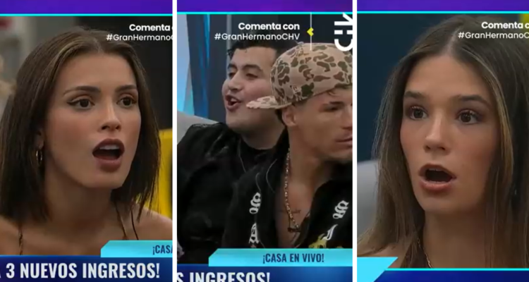 Quedaron con la boca abierta: participantes de Gran Hermano se enteran del ingreso de 3 concursantes